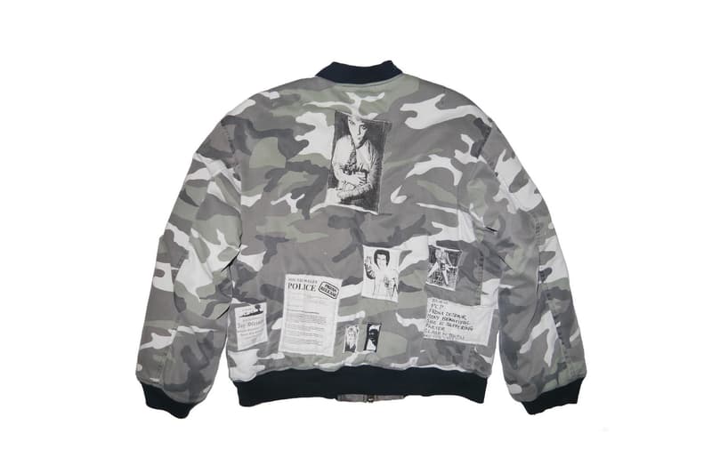 Raf Simons Riot Riot Riot Bomber Jacket from 2001 Fall Winter on Sale ...