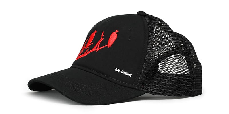 RAF SIMONS VULTURES パーカー 17ss Raf Simons 2017 Vulture Trucker Hat | Hypebeast