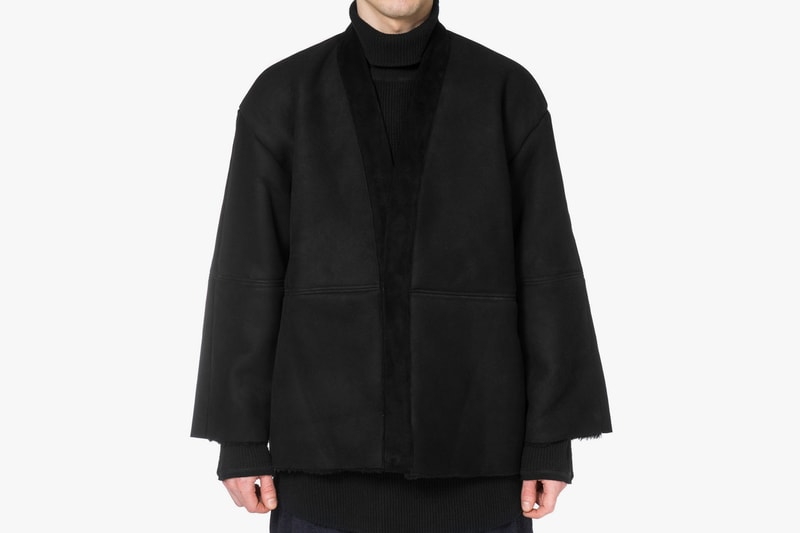 SASQUATCHfabrix. Mouton Haori Shearling Jacket | Hypebeast