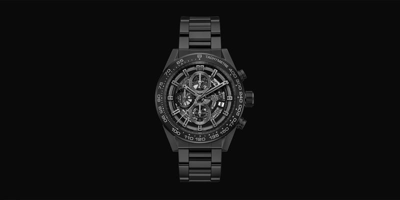 TAG Heuer Carrera Heuer 01 Matte Black Ceramic Hypebeast