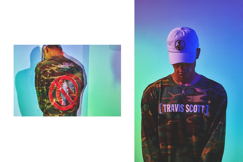 Travis Scott Diamond sold Supply Collab Hoodie