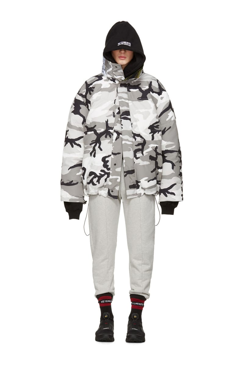 Vetements canada store goose camo