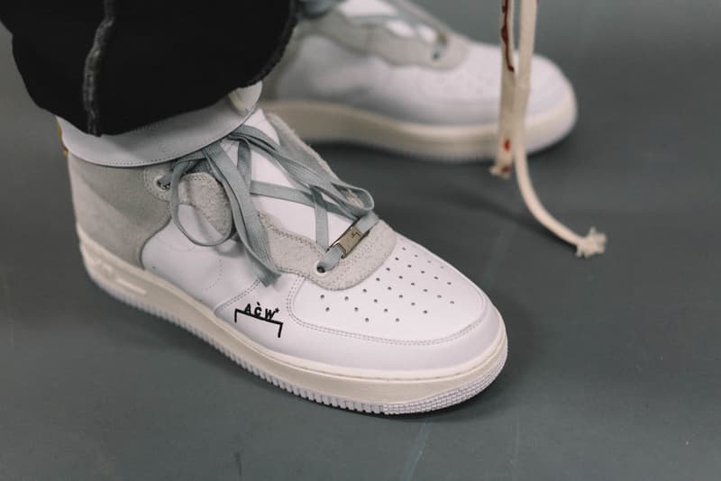 A-COLD-WALL* x NikeLab Air Force 1 Custom Bespoke Sneaker | HYPEBEAST