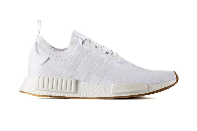 Nmd primeknit white clearance gum