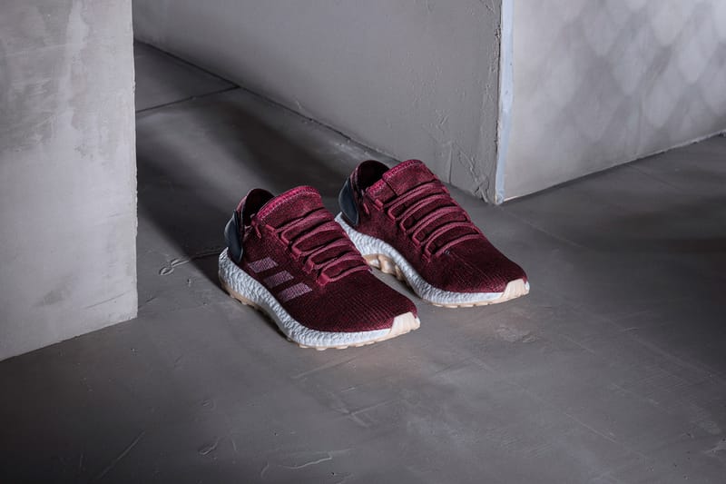 Adidas boost burgundy online