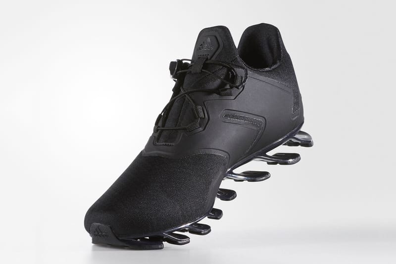 adidas Springblade Solyce Triple Black Sneaker Hypebeast