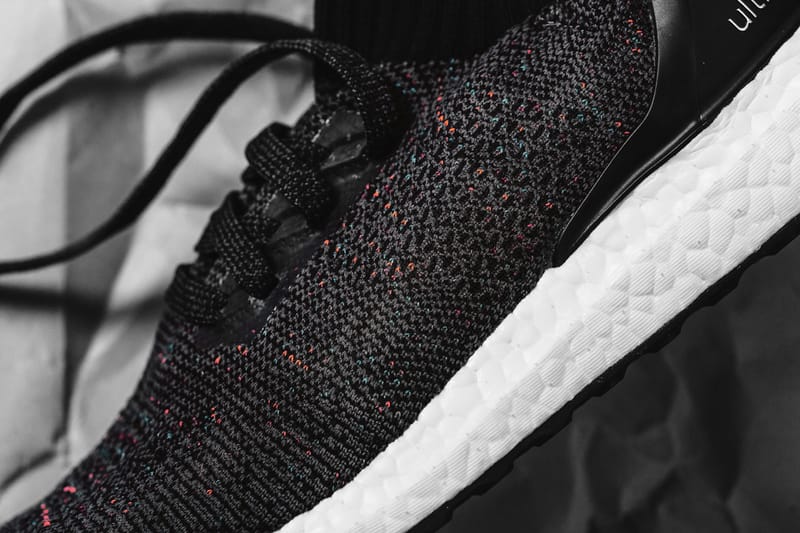 Ultra boost cheap uncaged black multicolor