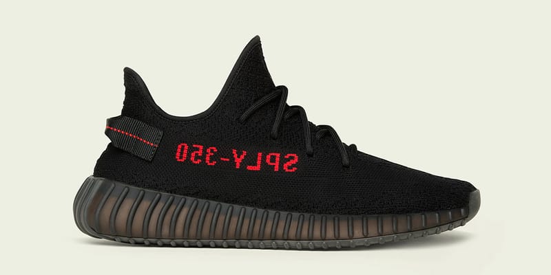 adidas Originals YEEZY BOOST 350 V2 Black/Red Official Store List
