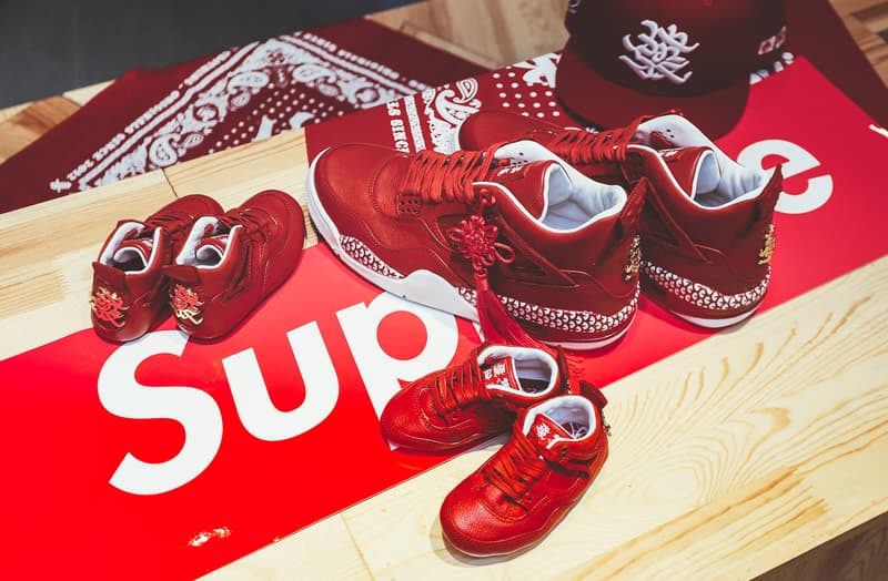 The Remade x 400ml Air Jordan 4 "Chinese New Year" HYPEBEAST
