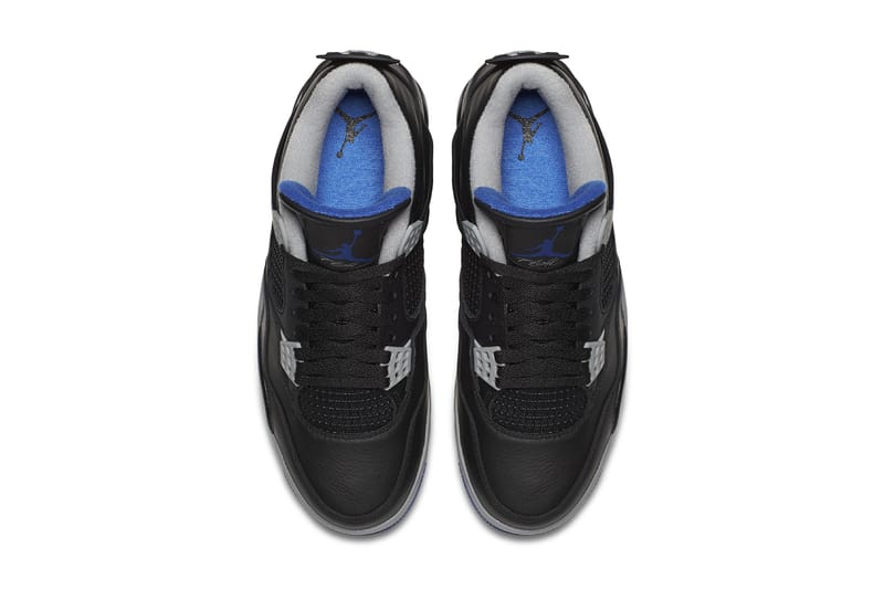 Jordan 4 shop black royal blue