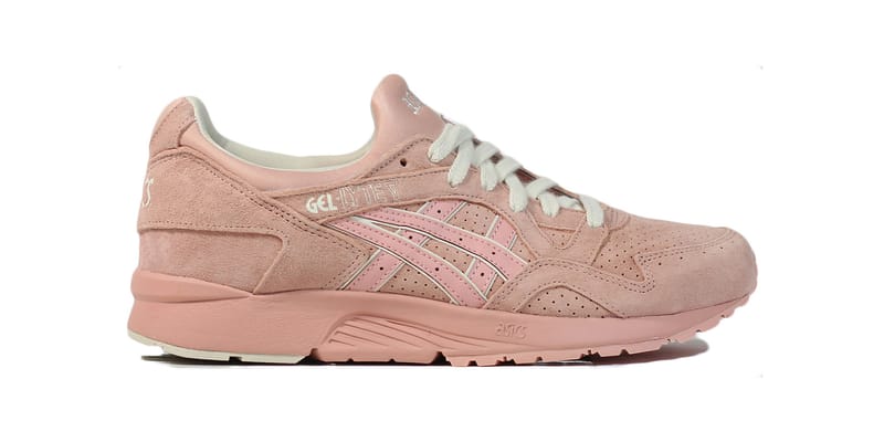 Pink hotsell suede asics