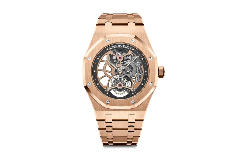 Audemars Piguet Royal Oak Tourbillon Extra Thin Openworked in Pink