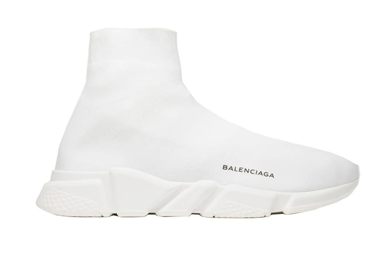 Balenciaga speed trainer hot sale white