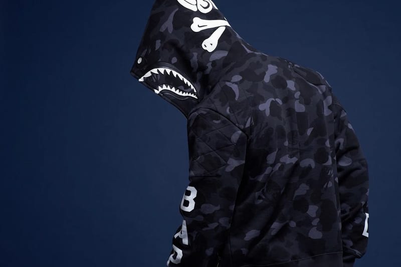 Nbhd cheap bape hoodie