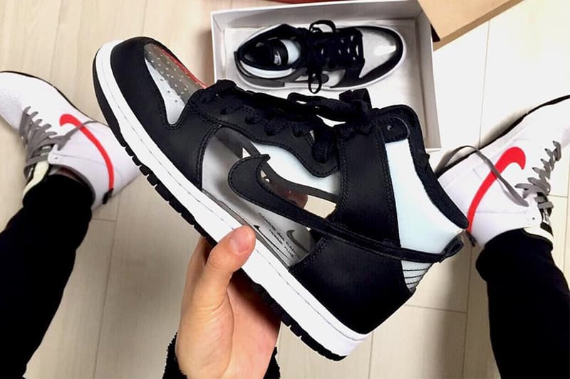 COMME des GARÃONS x Nike Dunk High