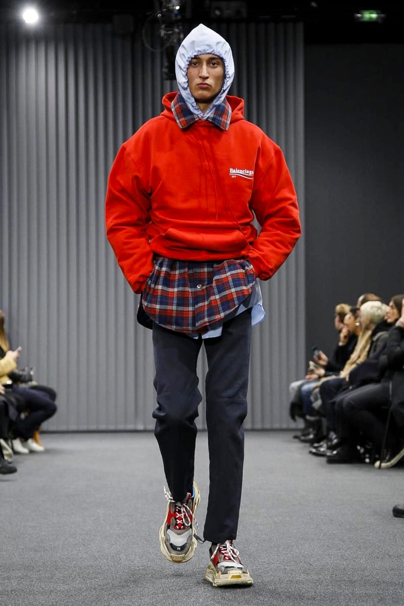 Balenciaga sales men fashion