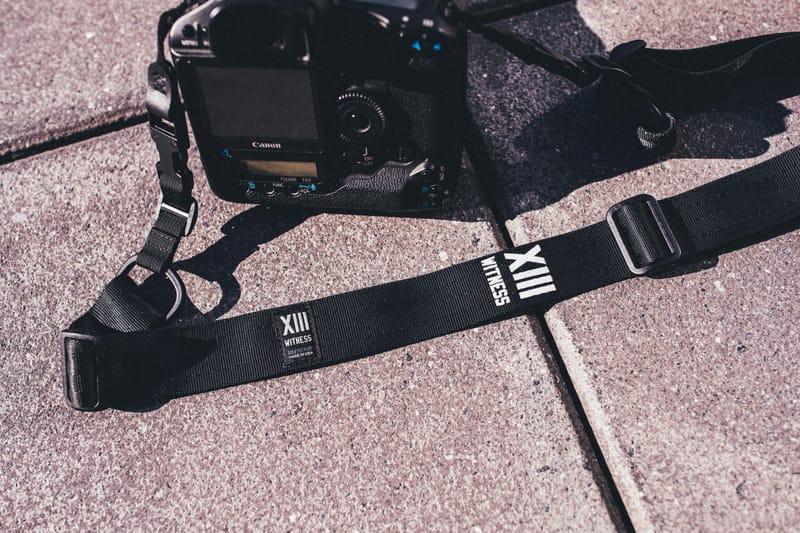 DSPTCH & XIII Witness Release a Camera Strap Capsule Collection 