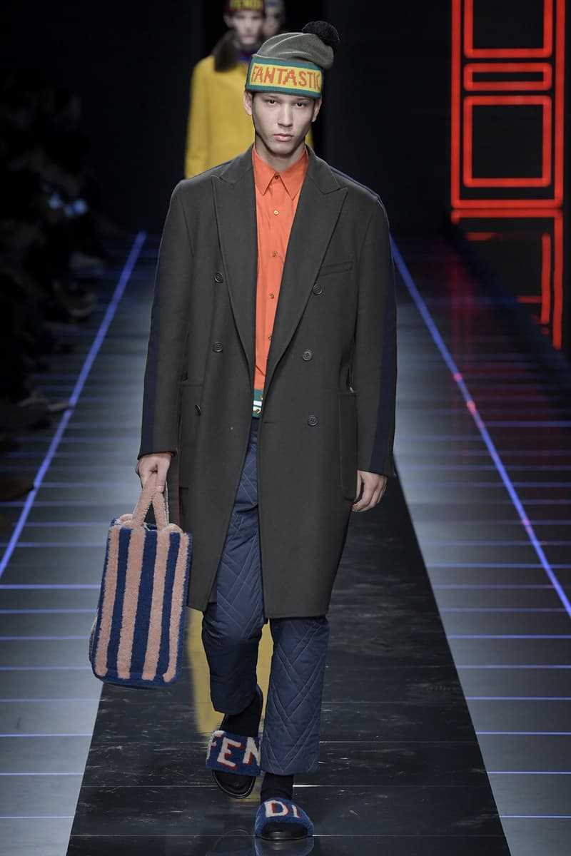 Fendi 2017 Fall Winter Menswear Collection 