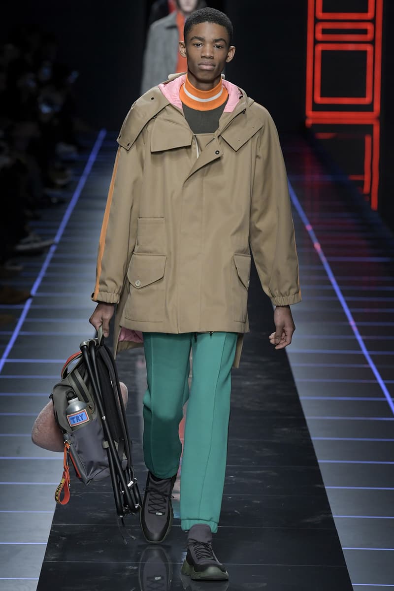 Fendi 2017 Fall Winter Menswear Collection 