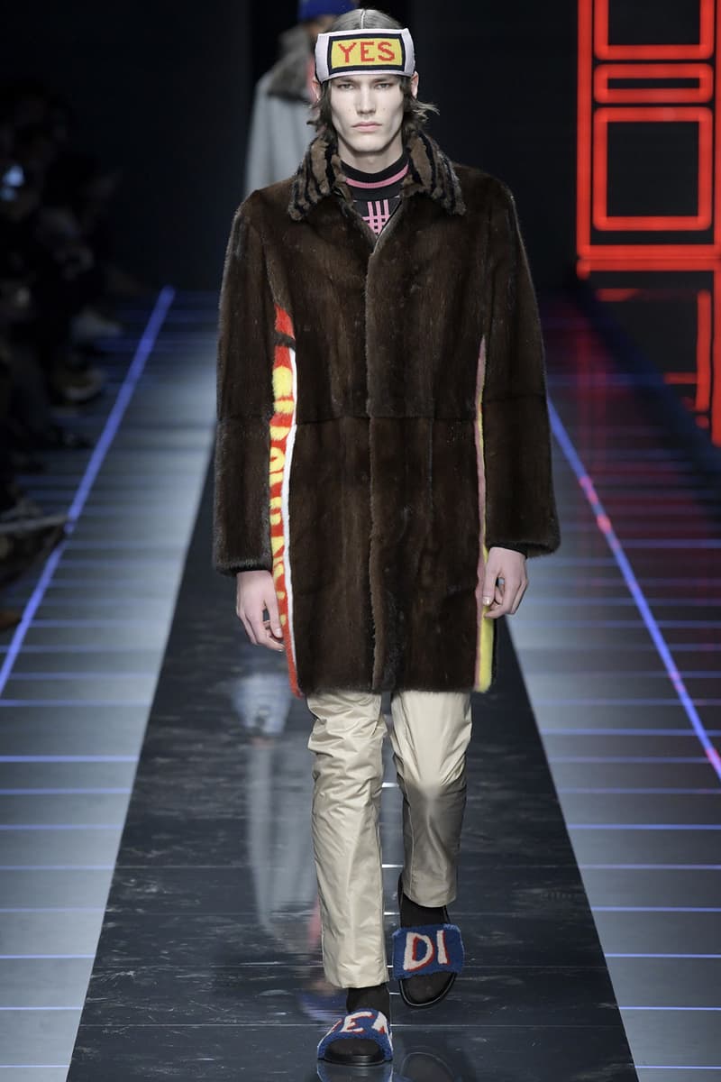 Fendi 2017 Fall Winter Menswear Collection 