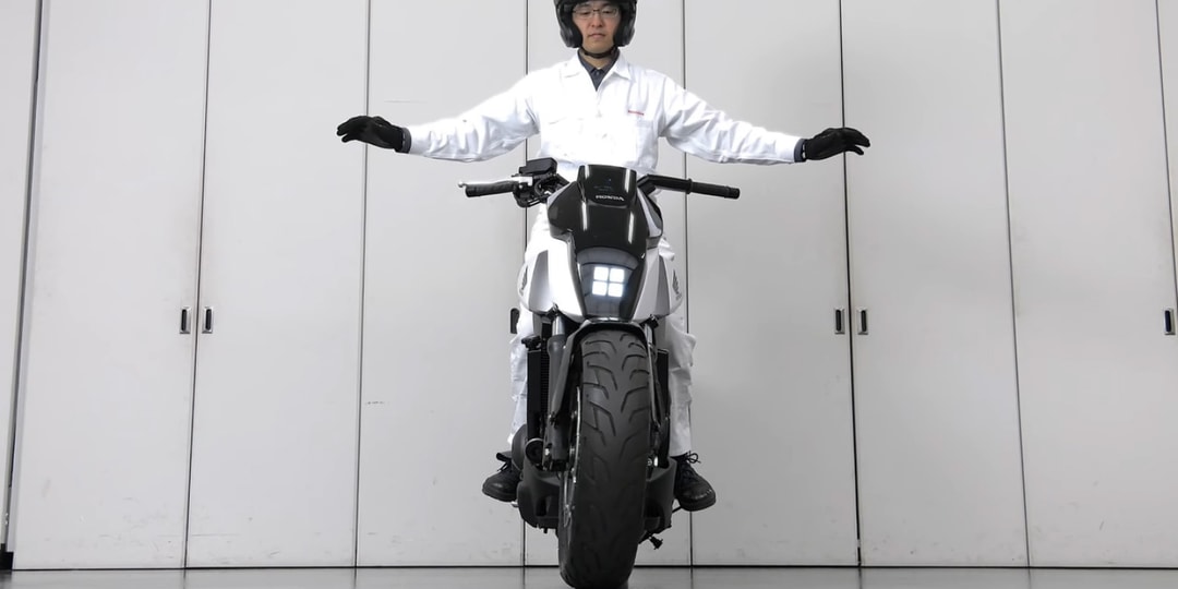 Honda представляет самобалансирующийся и беспилотный мотоцикл будущего