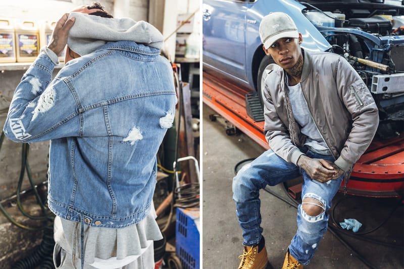 Kith best sale jeans jacket