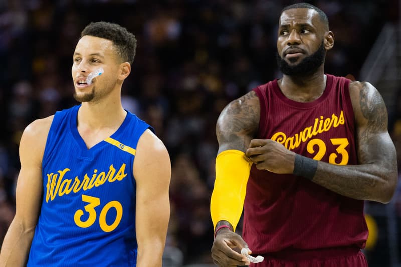 NBA Most Popular Jerseys 2016-2017 Stephen Curry & LeBron James | HYPEBEAST