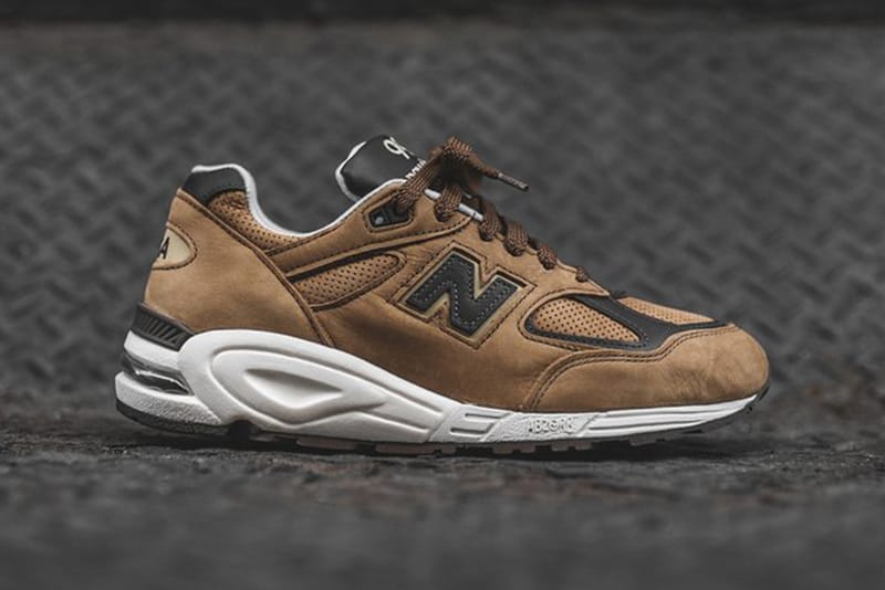 New balance 990v2 brown best sale