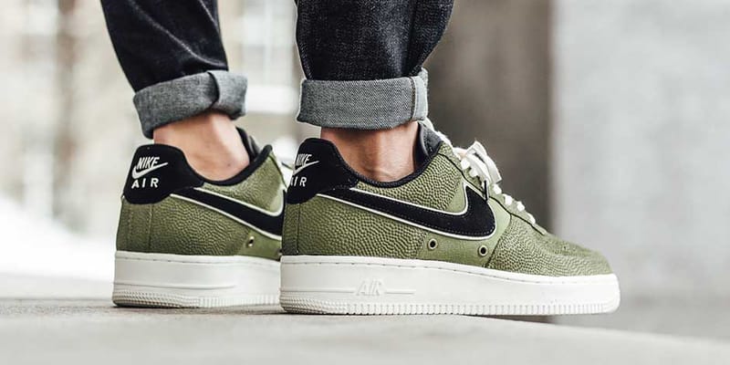 Nike Palm Green Air Force 1 Basketball Inspired Upper | Hypebeast