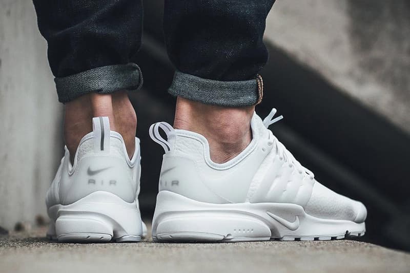 nike air presto mens triple white
