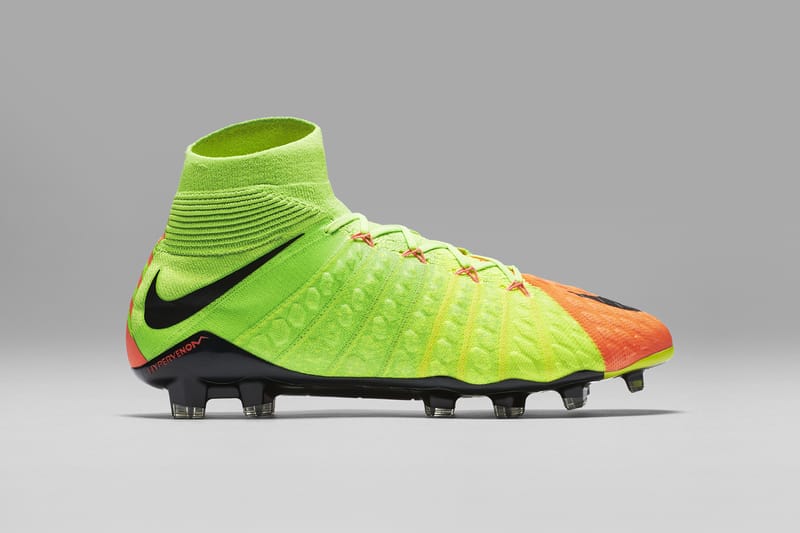 Green hypervenom 2024 sock boots