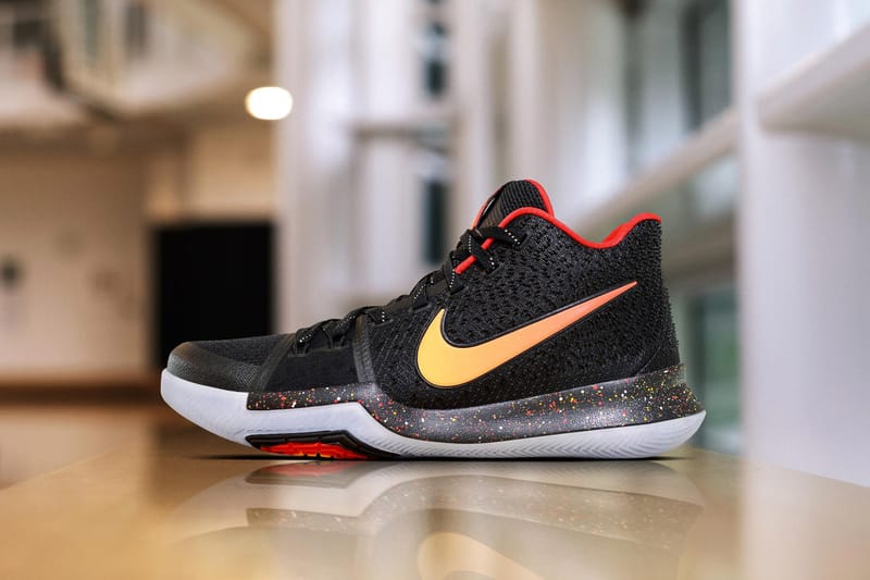 Kyrie 3 clearance bhm on feet