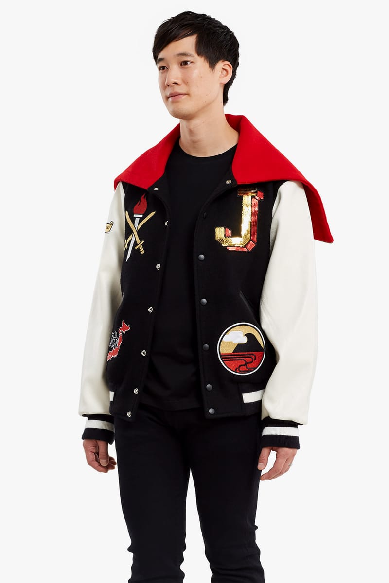 Opening ceremony outlet long varsity jacket