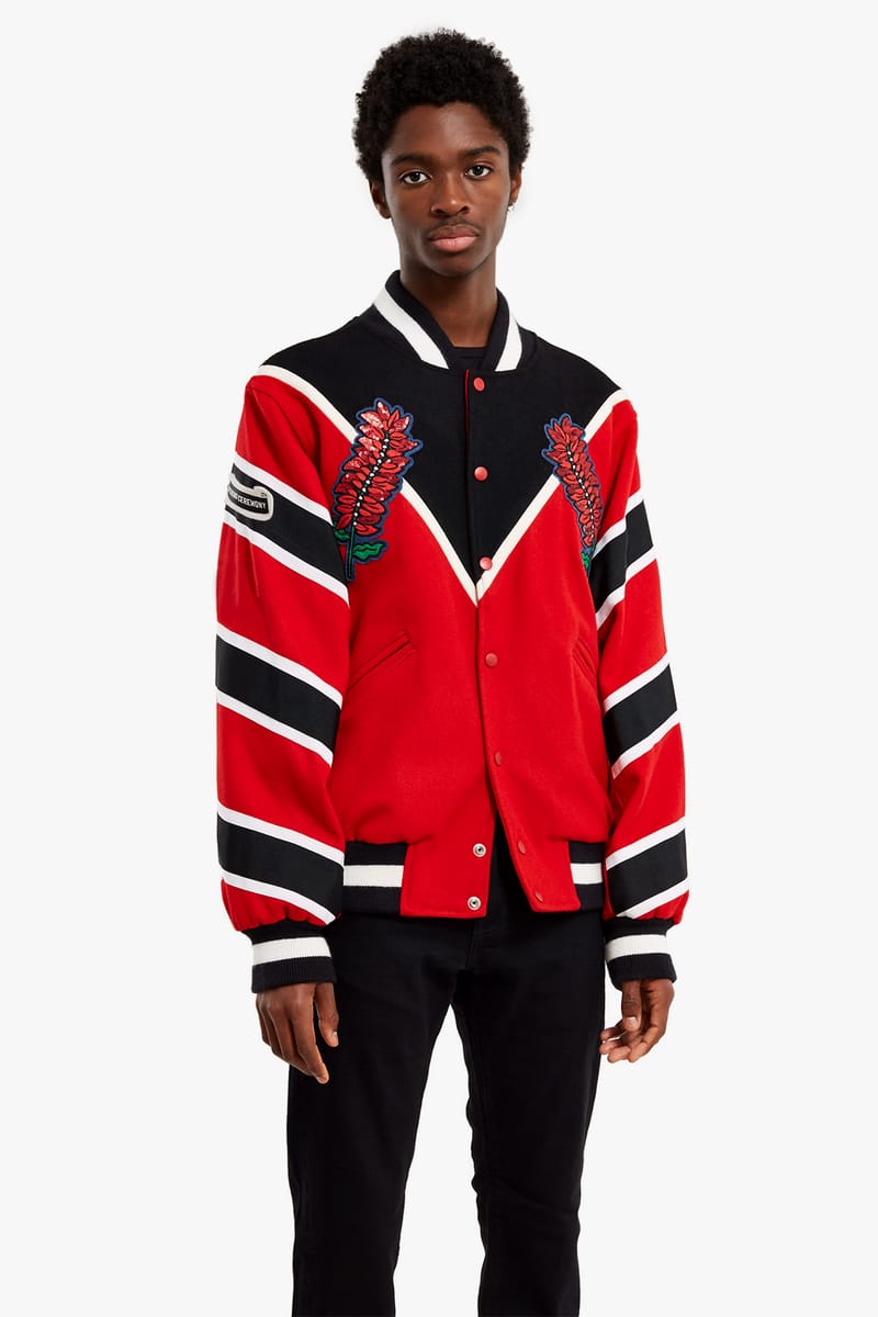 Open ceremony outlet varsity jacket