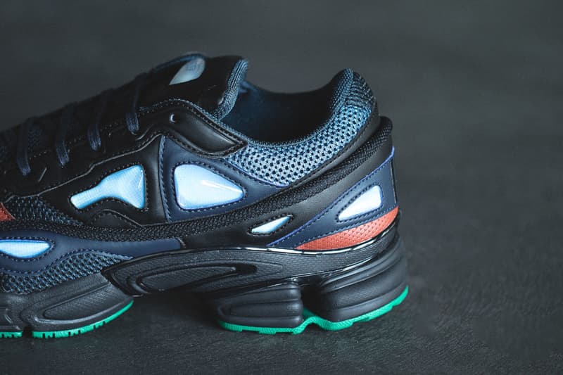 raf simons ozweego night marine