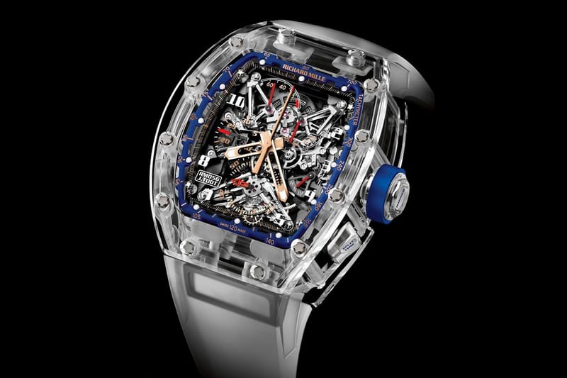 Richard Mille Releases a Blue Quartz TPT