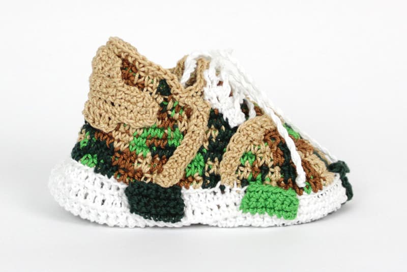 knitted yeezy baby shoes