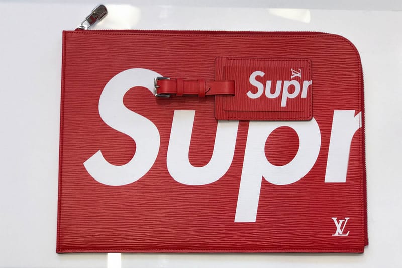 Supreme discount lv clutch