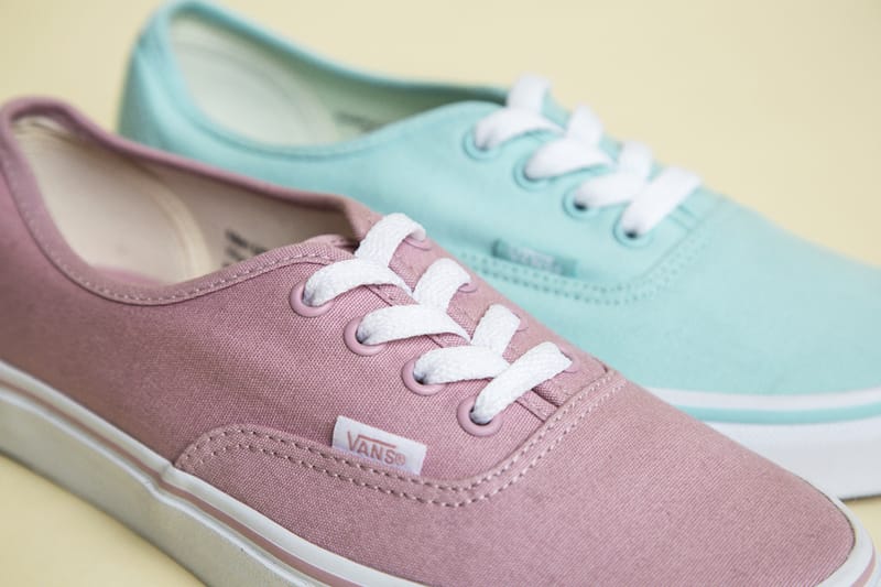 Vans store authentic pastel