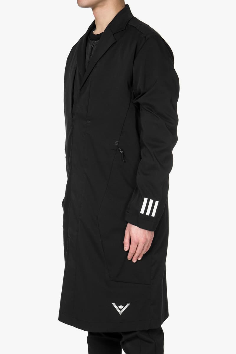 adidas long neck jacket