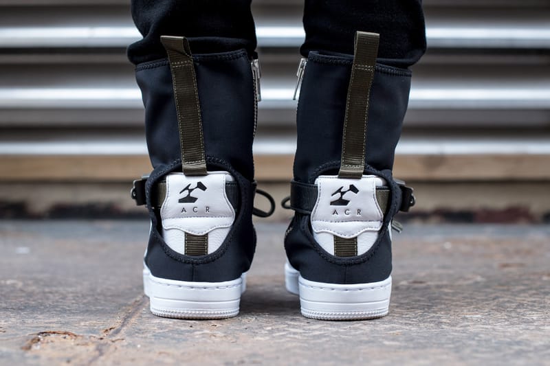 Closer Look Release Info for ACRONYM x NikeLab AF1 Downtown Hi