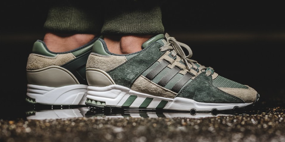 adidas olive green eqt
