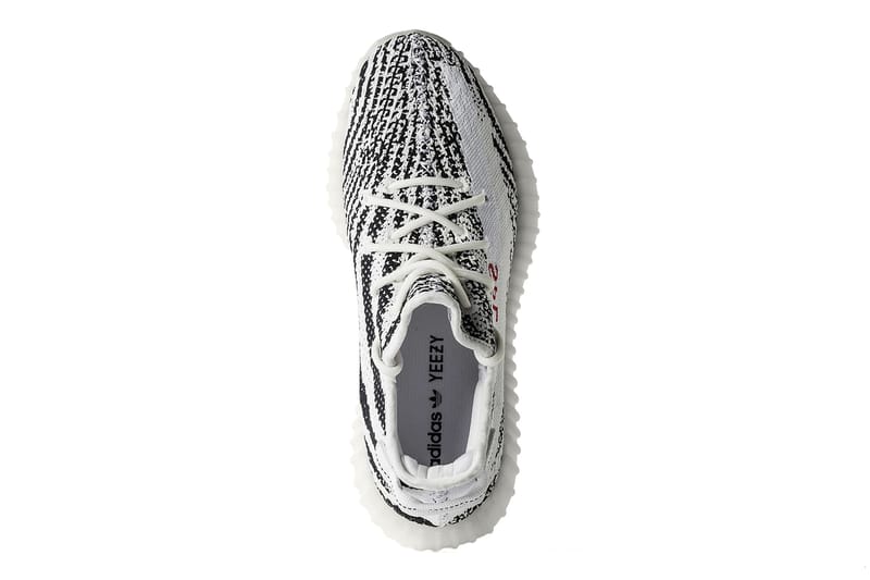 Yeezy zebra sale hypebeast