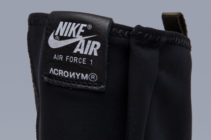 ACRONYM x Nike AF1 Downtown Hi SP Closer Look | Hypebeast