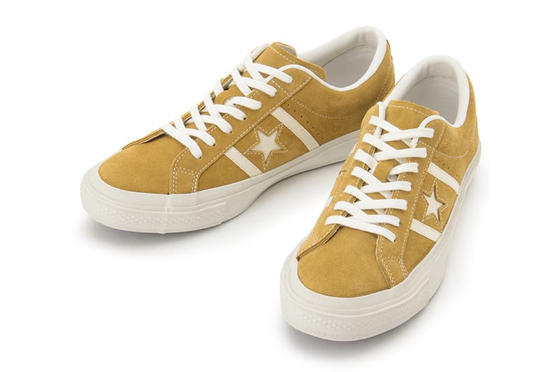 Converse mustard best sale yellow suede