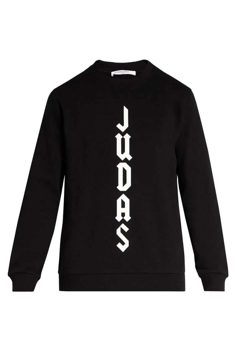 Givenchy 2017 Spring Summer Judas Sweatshirt | Hypebeast