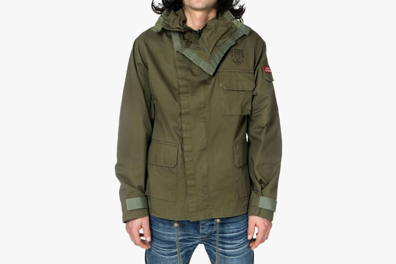 Human made military rain on sale jacket