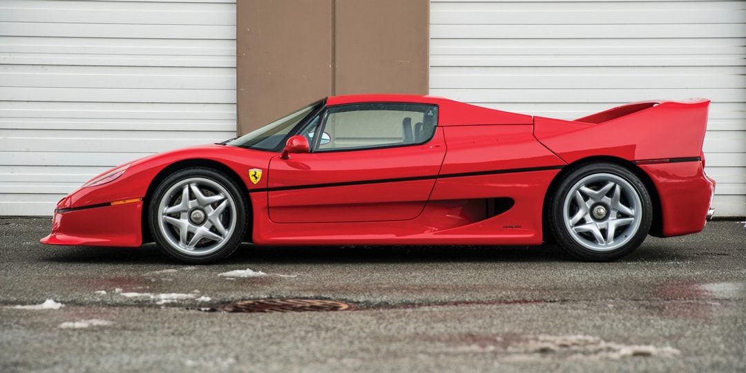 Ferrari F50, ранее принадлежавший Майку Тайсону, выставлен на аукцион