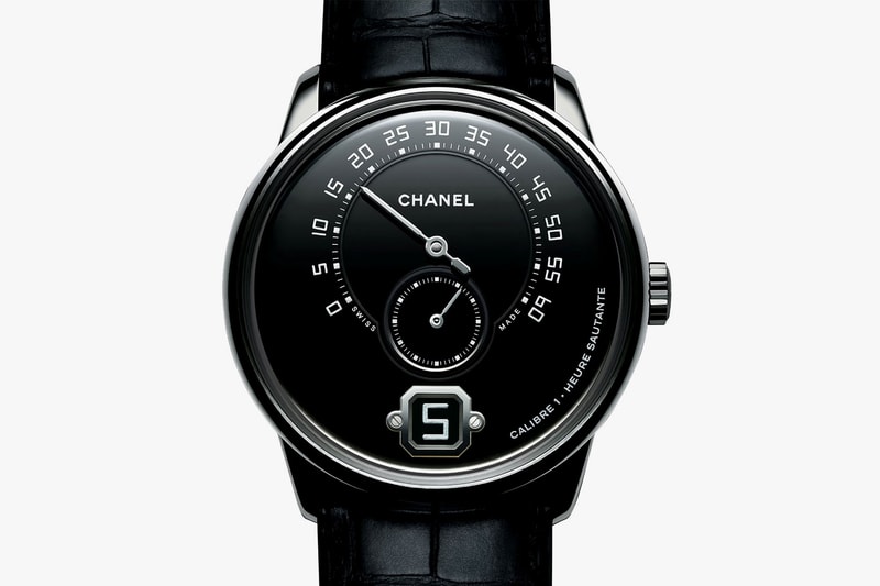 Monsieur de Chanel Limited Edition Platinum and Black Enamel | Hypebeast