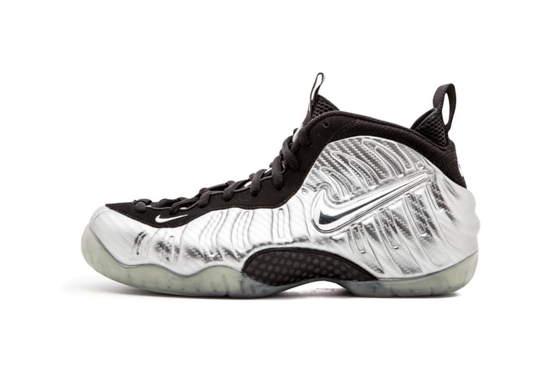 Metallic silver foamposite on sale pro